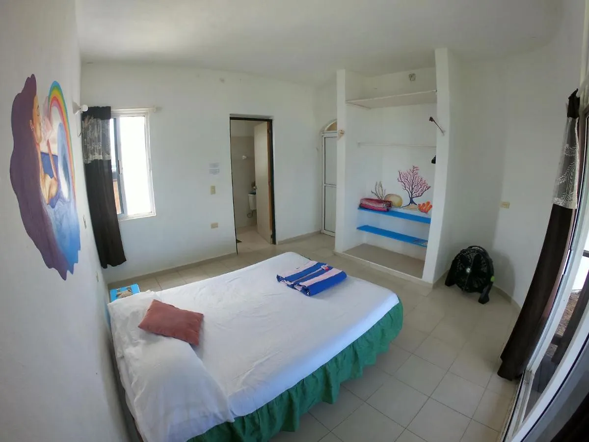 Gasthof Hotel Casa Kayab Puerto Morelos Mexiko